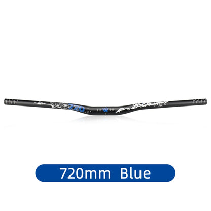 Mountain Bike Handlebars 31.8MM Diameter High-Rise Handlebar with Matte Surface 720MM 780MM Length Aluminum