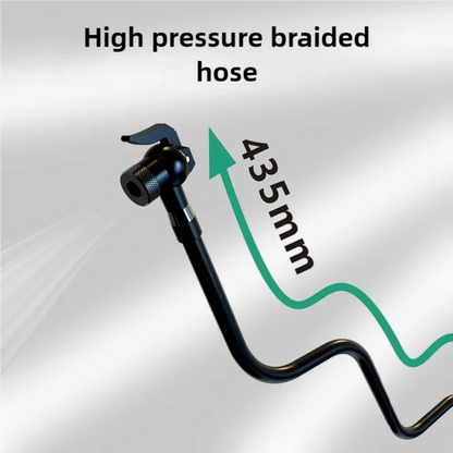 1.3L MTB Road Bike Tubeless Tire Inflator Tyre Air Booster Black Air bottle With Valve Gas Cylinder For Bike Tubeless 29" tire