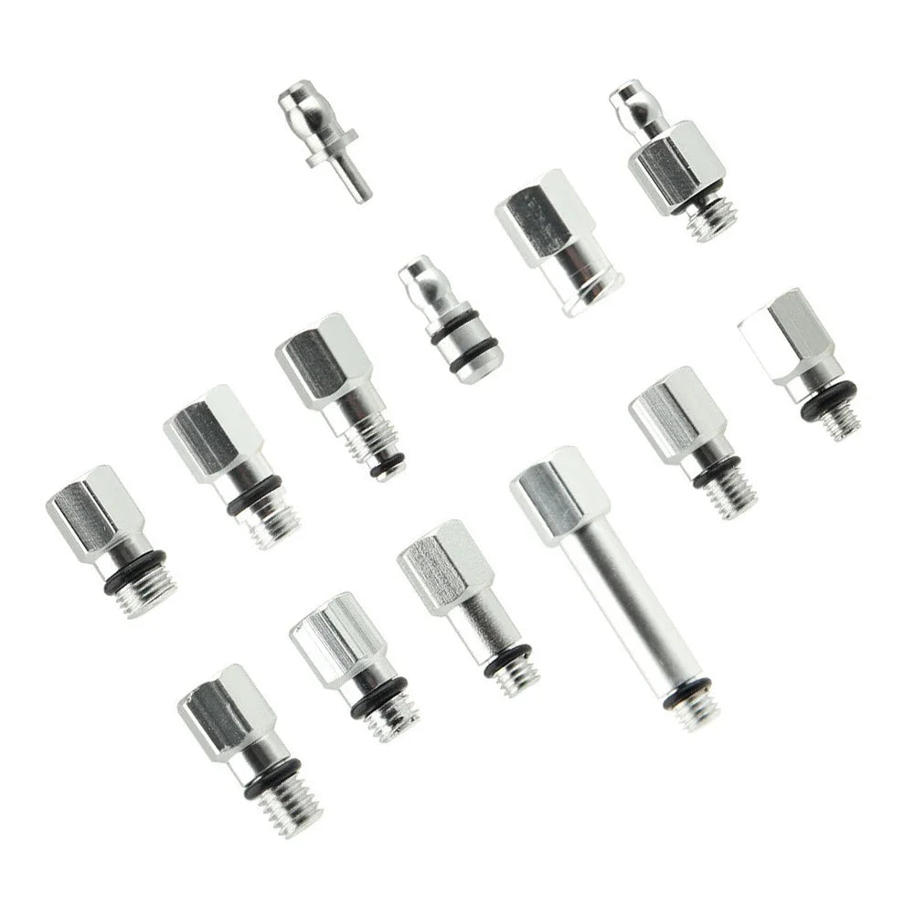 13 Pieces Brake Bleed Kit 10x6x2cm Bike Hydraulic