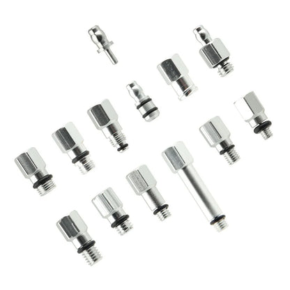 13 Pieces Brake Bleed Kit 10x6x2cm Bike Hydraulic