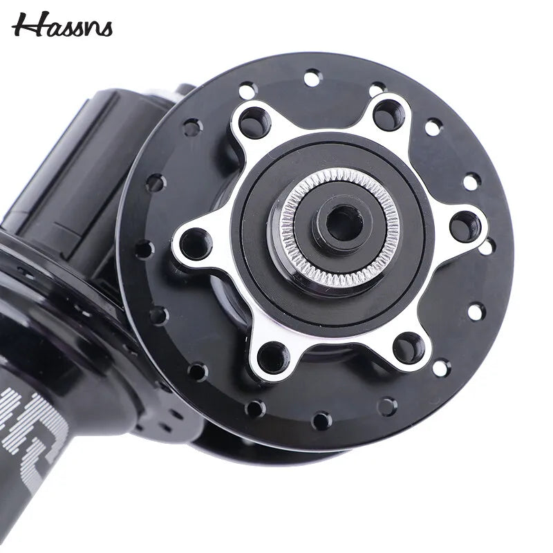 HASSNS  Hub 6-Pawl 72T QR 32H/36H 4-Sealed Bearings Disc Brake Freehub for 7-12 Speed Dirt Jump