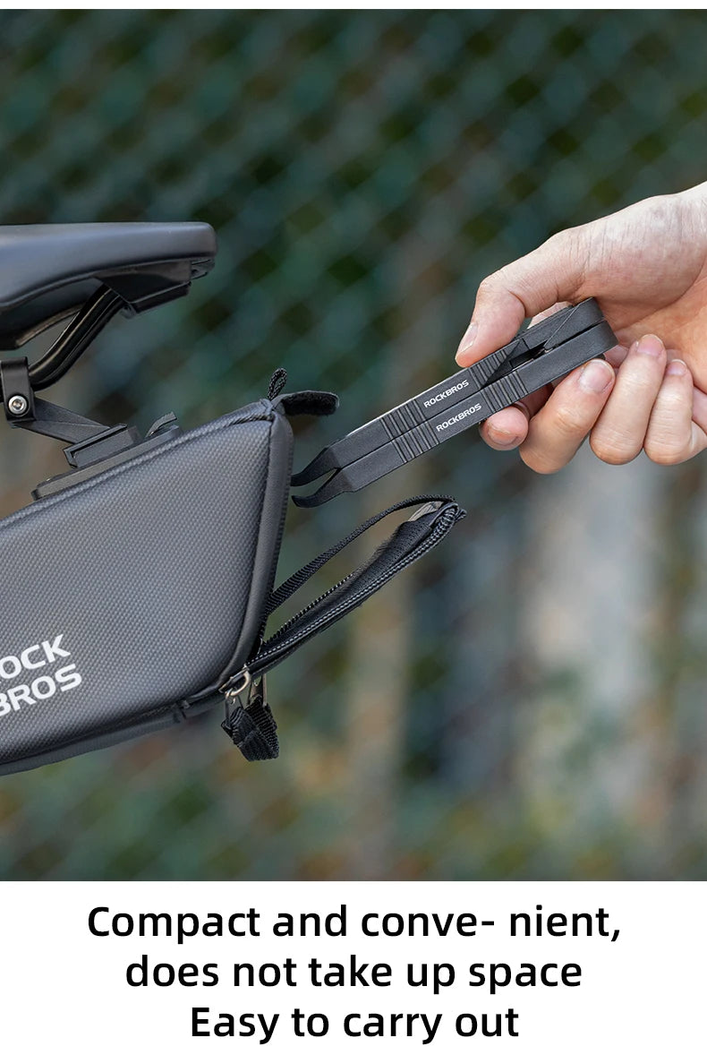 ROCKBROS Multifunctional Portable Tire Levers Ratchet Wrench