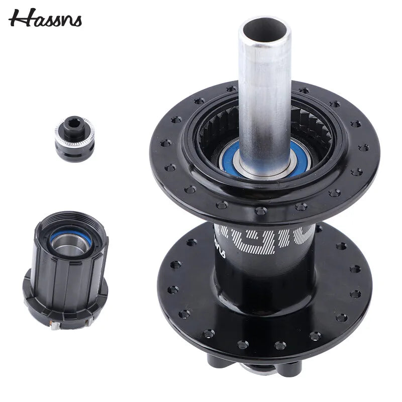 HASSNS  Hub 6-Pawl 72T QR 32H/36H 4-Sealed Bearings Disc Brake Freehub for 7-12 Speed Dirt Jump