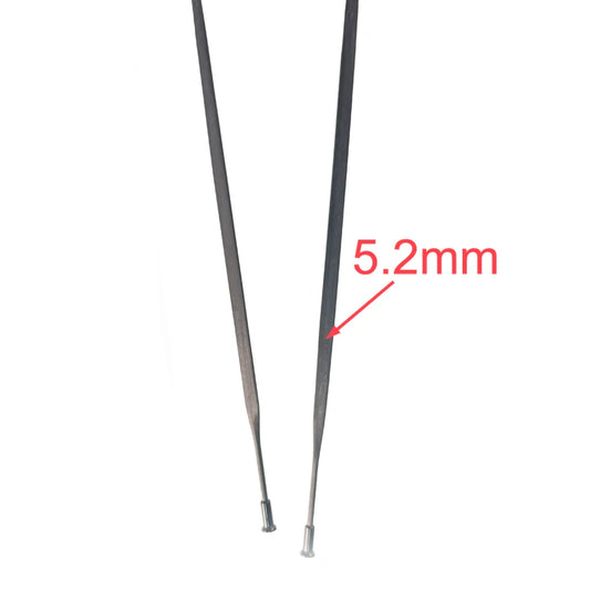 21 Pieces Carbon Spokes Straight Pull Flattened Width 5.2mm