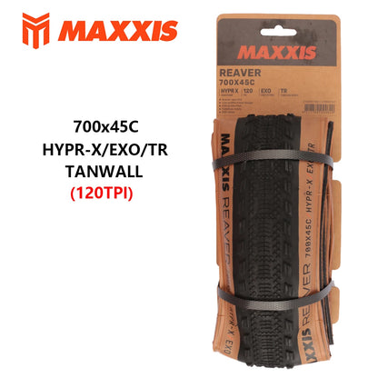 MAXXIS New REAVER RAMBLER RECEPTOR ASPEN ST Gravel Tire HYPR-X Tubeless Gravel Bike Tires 700x40C/45C/55C Off Road Bicycle Tires