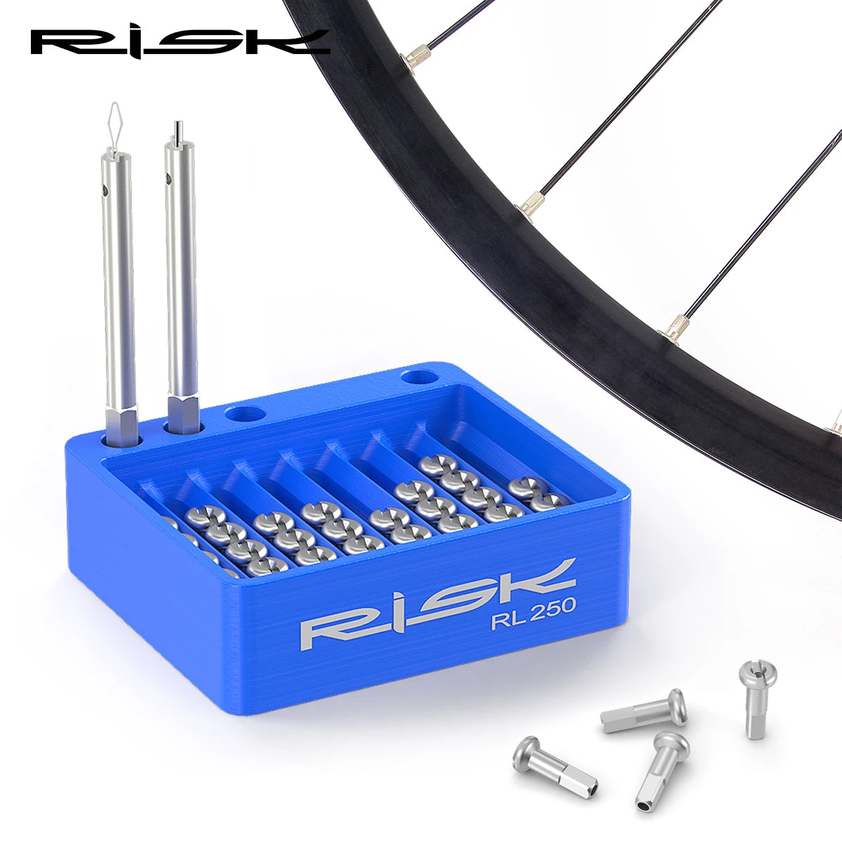 Risk Spoke Nipple Arrangement Tool fit to 13G/14G/15G Spoke Nipples within 17mm