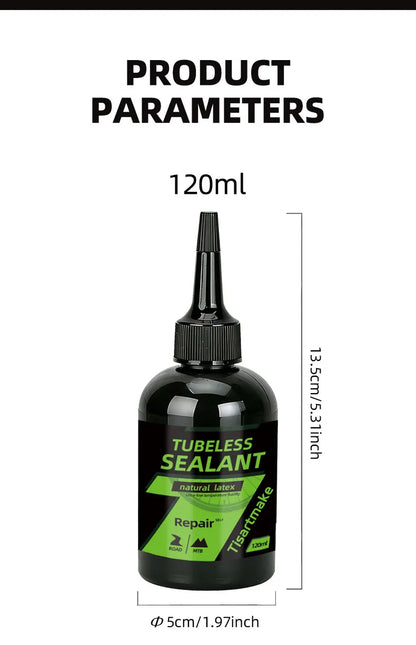Tubeless Bike Tire Sealant Puncture Repair Fluid Latex Long Lasting Fast Sealing for MTB Road CX Gravel Bicycle Tires