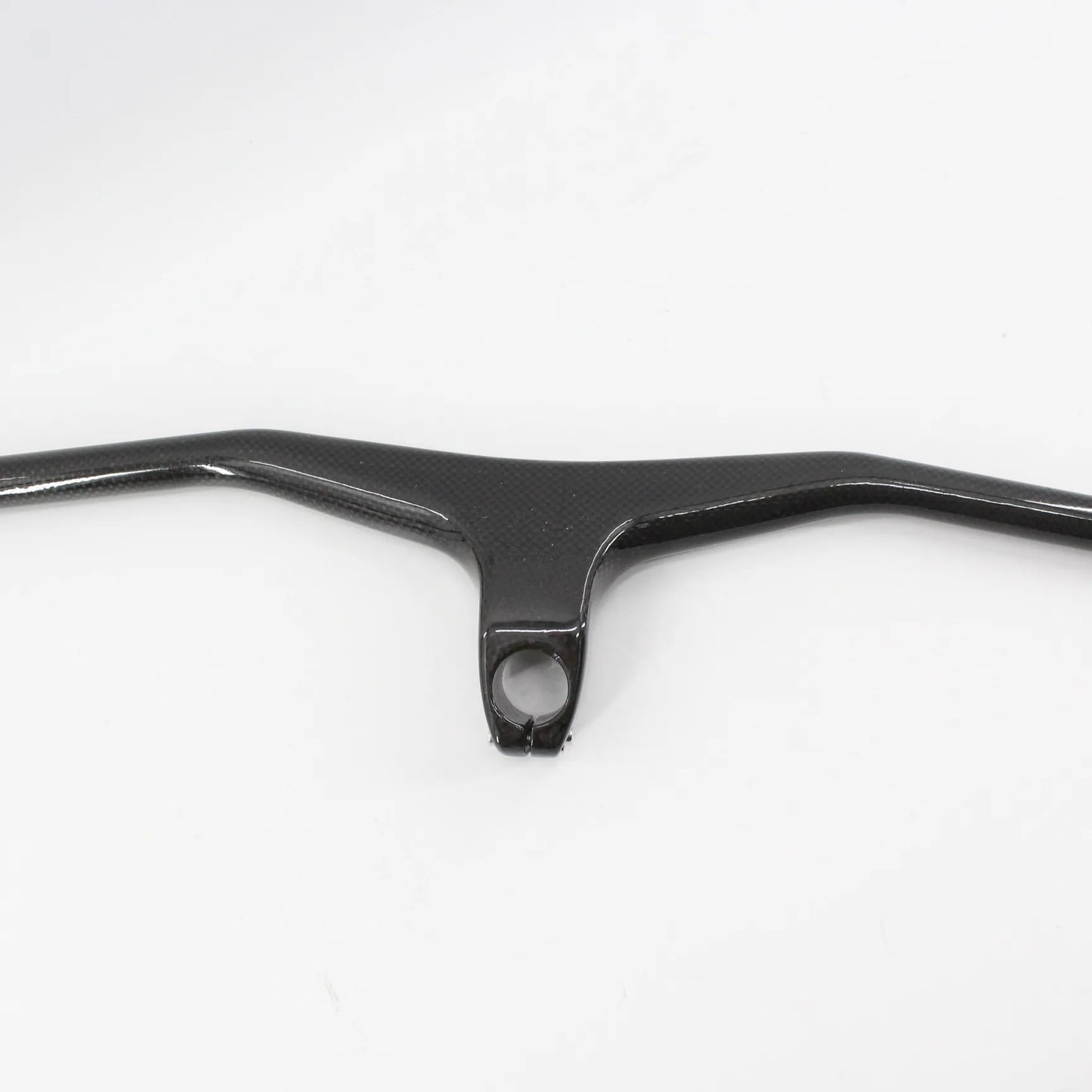 New Mountain Bike 3K Full Carbon Fibre Handlebar Carbon Bicycle handlebar and stem integrated carbon MTB bar -17 degrees angle