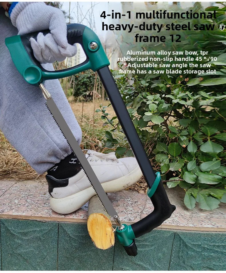 Hacksaw Home Mini Hand Saw, Bow Multipurpose Iron Saw, Rack Woodworking Tools Metal Cutting Small Data