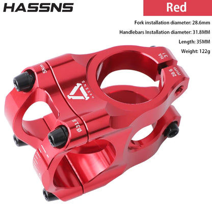 HASSNS HA31 Mountain Bike Stem 35mm 31.8mm