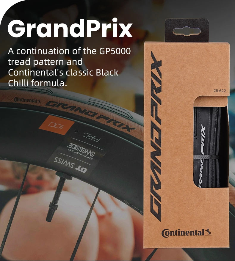 Continental Grand Prix Bicycle Road Tires 700 X 28C/30C Clincher Bike Tyre BlackChili Compound Bike Accessories No Tubeless