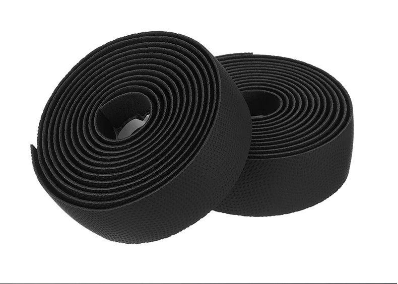 Road Bike Handlebar Tape Black Bar Tapes EVA/PU Soft Anti-Vibration Wrap Tape Durable Bar Bartape Anti-slip