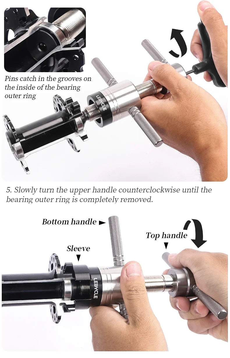 Bicycle Hub Bearing Tools