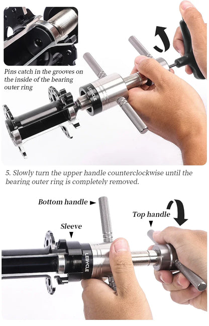 Bicycle Hub Bearing Tools