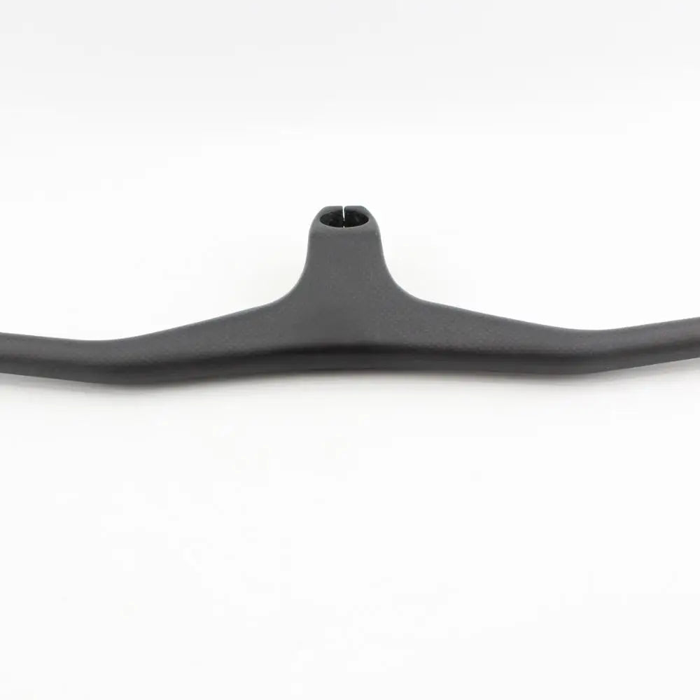 New Mountain Bike 3K Full Carbon Fibre Handlebar Carbon Bicycle handlebar and stem integrated carbon MTB bar -17 degrees angle