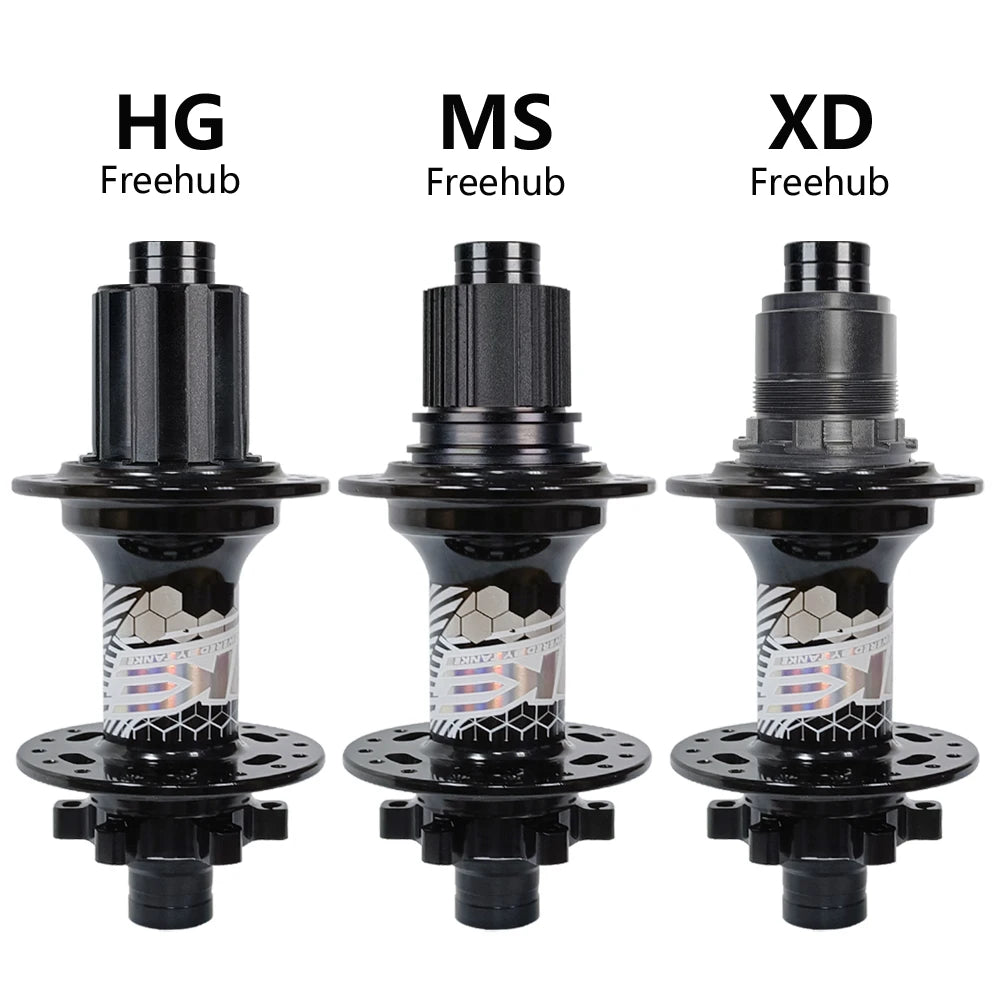 TANKE MTB BOOST 148 Bicycle Hubs 120 Click 6 Claws Bearing 32H 28H HG XD MS Disc Brake Micro Spline 8 9 10 11 12 Speed