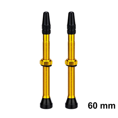 ZTTO Bicycle Tubeless Valves Stems 60mm Presta 40mm No Tubes FV With Integrated Valve Core for Road bike MTB Tire