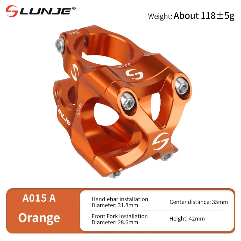 CNC MTB Stem 31.8 Ultralight Handlebar Stem 35mm Aluminum