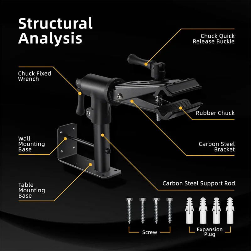 WEST BIKING Bench/Wall Mount Bicycle Repair Stand