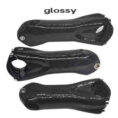 Ultra Light Carbon Stem ±10 Degrees  80-130mm Bicycle bar 31.8mm fork  28.6mm