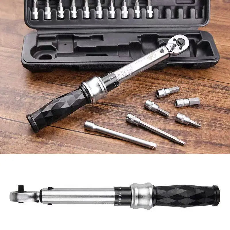 Bike Hand Bicycle Tools 1-25 NM Bike Ratchet Torque Wrench Kit Multifunction Bicycle Repair Tools Hexagon Key Set Cycling Tools
