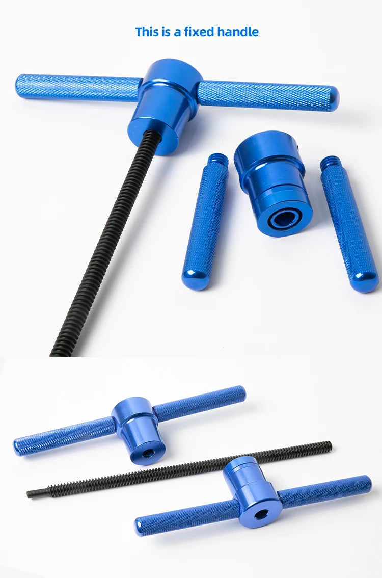 Bicycle Hub/Bottom Bracket Bearing Extractor Installation Press Set