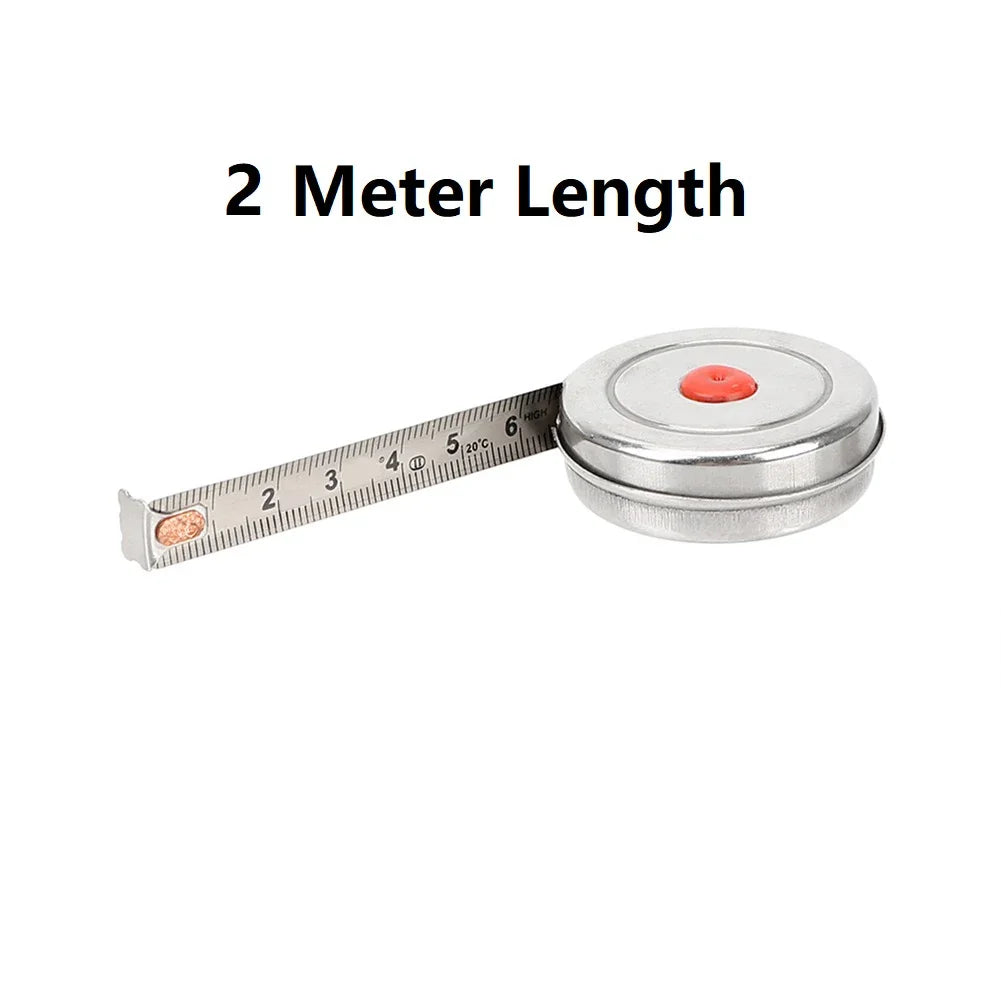 Tape Measure Tape Ruler Stainless Steel 2meter 3meter Woodworking Handcraft Household Multifunctional Portable