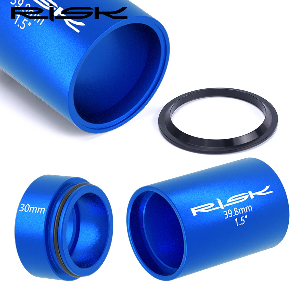 RISK Bicycle Front Fork Crown Installation Tool Practical Mountain Bike Headset Press-Fit Tool Anti-slip Repairing Supplies