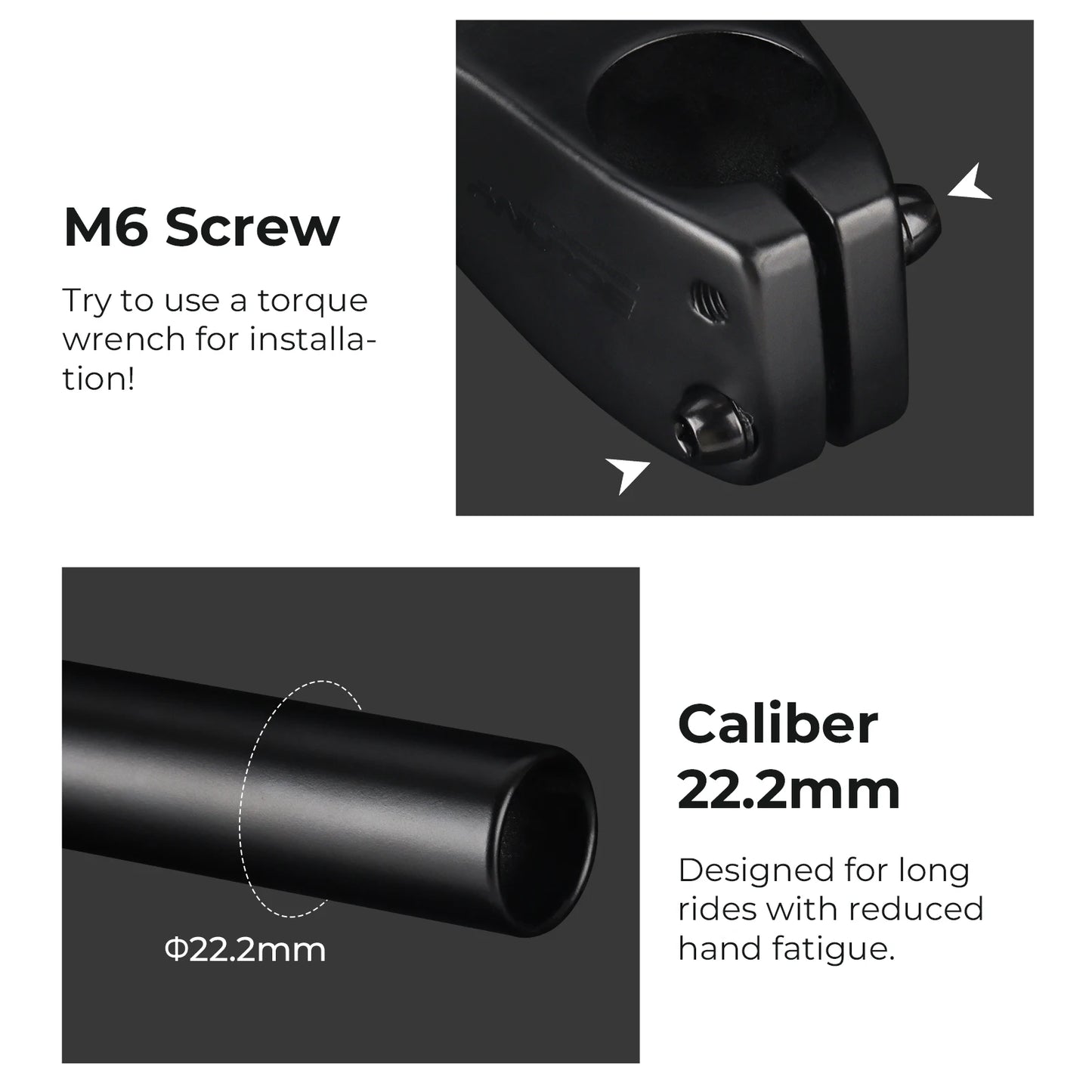 BOLANY Integrated Handlebar 775x90mm Aluminum Alloy 28.6mm