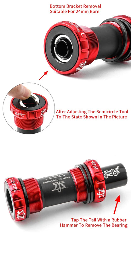 Bottom Bracket Removal Tool Bearing Removal For 24mm 30mm BB86 BB30 BB92 PF30