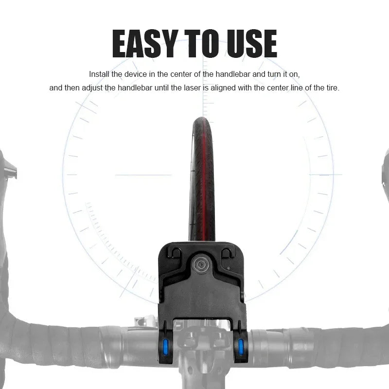 Rechargeable Road Bicycle Laser Calibrator Bicycle handlebar Laser Aligner Easy Adjust Bike Saddle Alignment Tool Repair Tool
