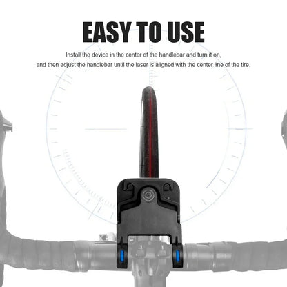 Rechargeable Road Bicycle Laser Calibrator Bicycle handlebar Laser Aligner Easy Adjust Bike Saddle Alignment Tool Repair Tool