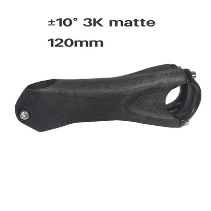 Ultra Light Carbon Stem ±10 Degrees  80-130mm Bicycle bar 31.8mm fork  28.6mm