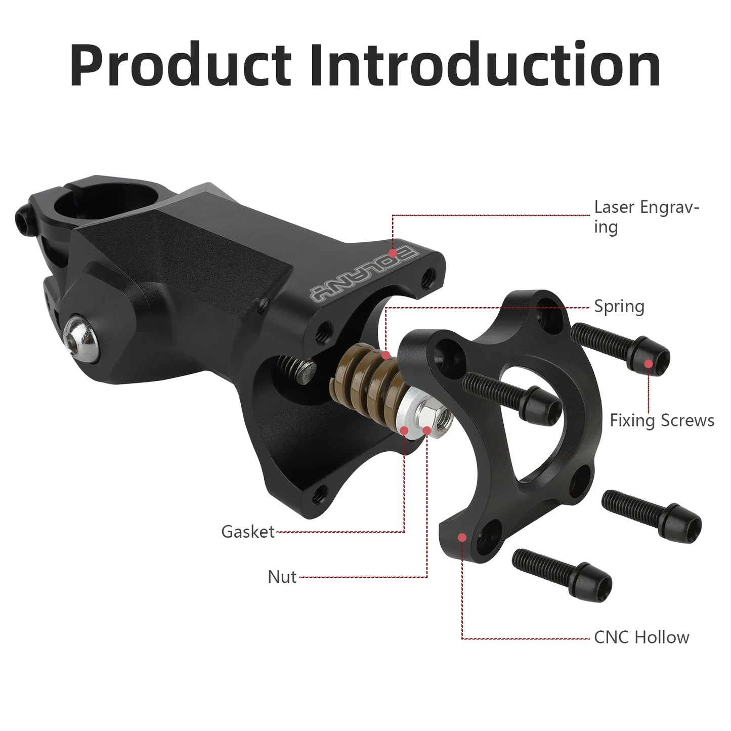 BOLANY Suspension Gravel Stem