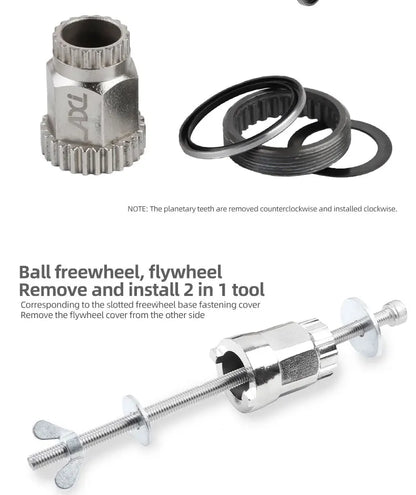 Bicycle Bearing Extractor Installation Removal Tool Kit