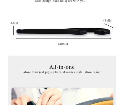 Convenient Bike Tire Lever Durable High Strength Nylon Road Bicycle Tire Breaker Fast Tire Lever Pry Bar Bike Repair Tool