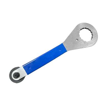 Bicycle disc brake pad correction wrench chain tool pedal wrench crank puller