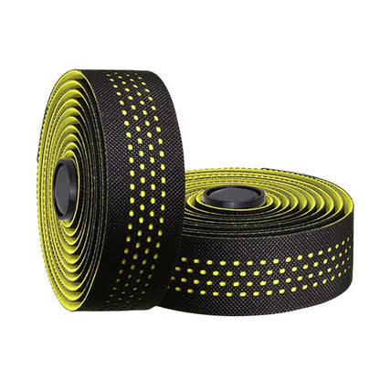 1pair Perforated Breathable Handlebar Tape Non-slip EVA/PU Soft Anti-Vibration