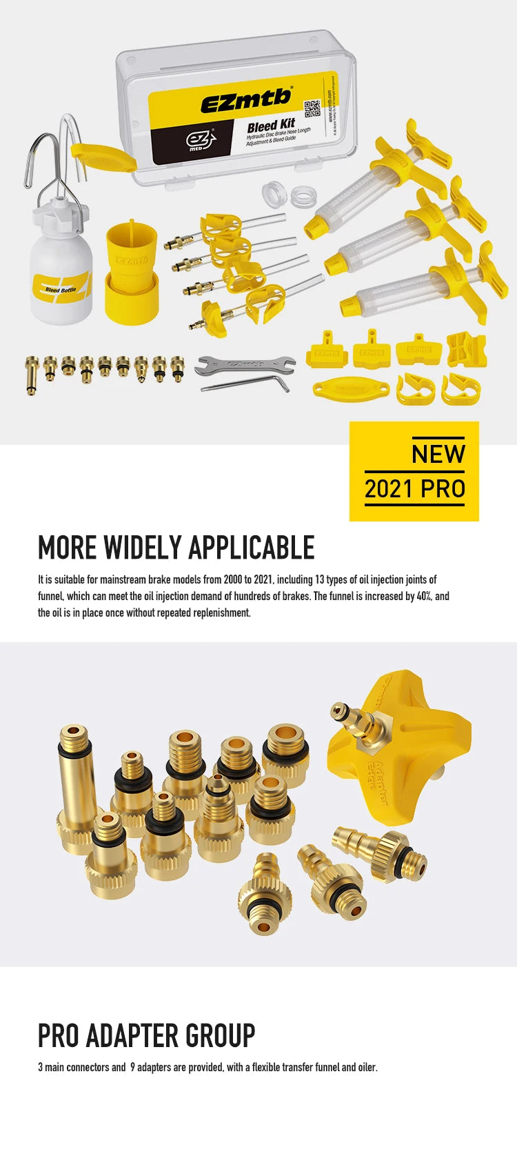 EZ Hydraulic Brake Bleed Kit -