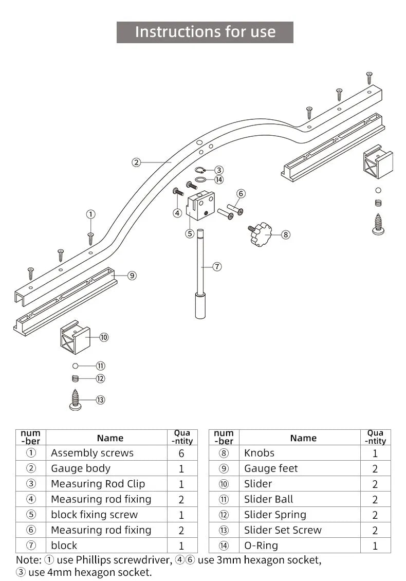 TOOPRE Bicycle Wheel Dishing Tool