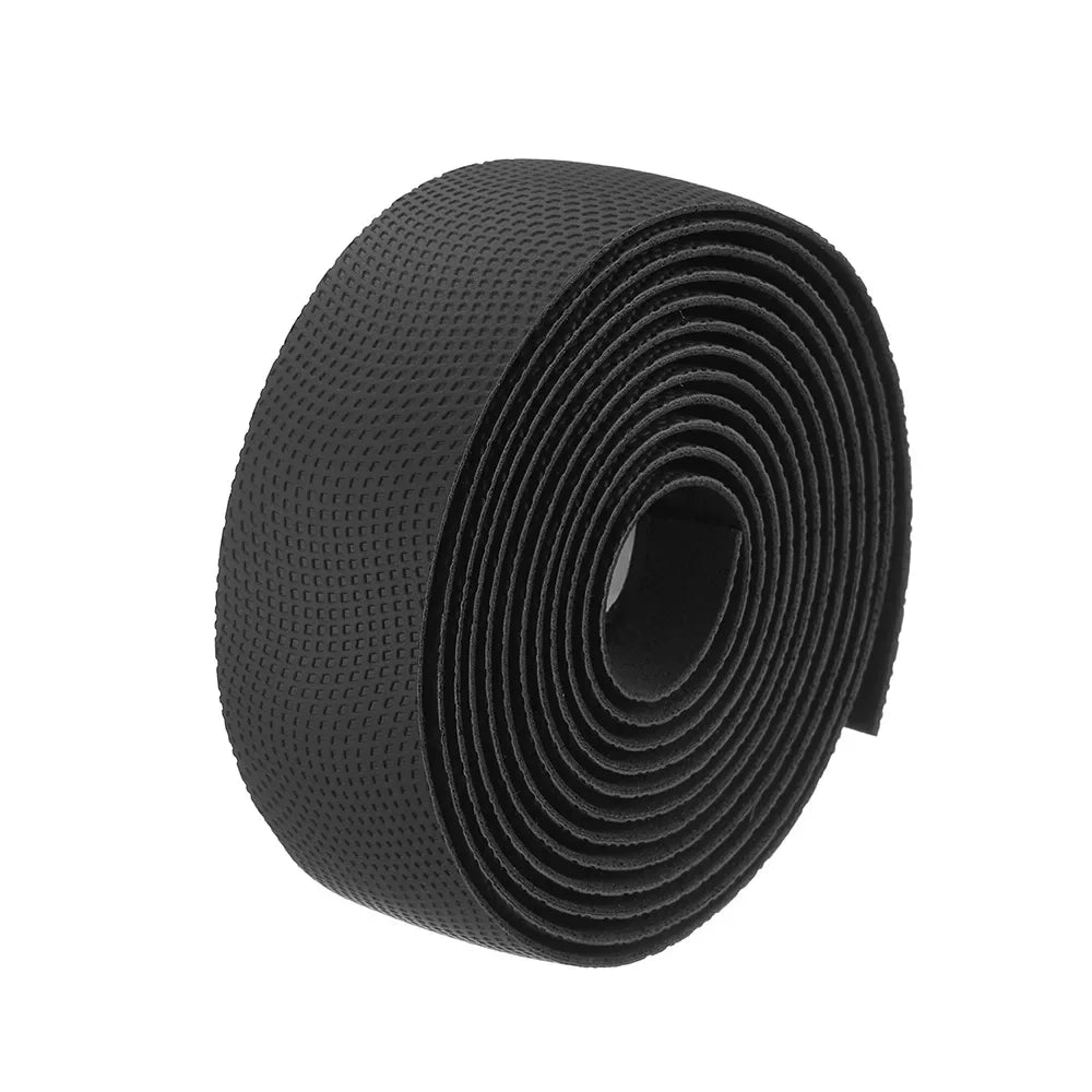 Road Bike Handlebar Tape Black Bar Tapes EVA/PU Soft Anti-Vibration Wrap Tape Durable Bar Bartape Anti-slip