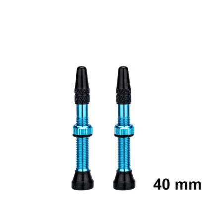 ZTTO Bicycle Tubeless Valves Stems 60mm Presta 40mm No Tubes FV With Integrated Valve Core for Road bike MTB Tire