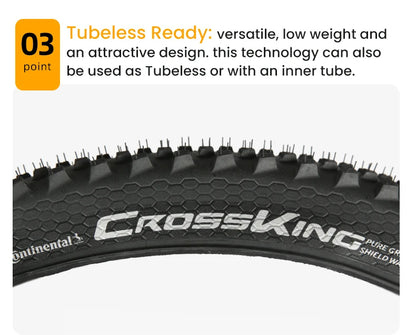 Cross King 27.5x2.0 29x2.0 MTB 29x2.3 Foldable Mountain Bike Tire 180TPI ShieldWall System Bicycle Folding Tyre Tubeless Ready