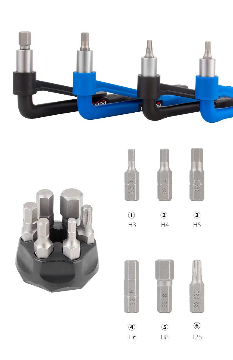 TOOPRE Bicycle Torque Tool Wrench Hexagonal set 10-20NM Adjustable Repair Tools
