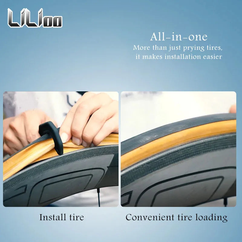 Convenient Bike Tire Lever Durable High Strength Nylon Road Bicycle Tire Breaker Fast Tire Lever Pry Bar Bike Repair Tool