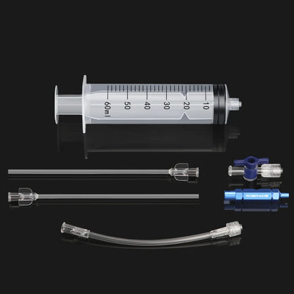 RIDERACE Bicycle Tubeless Tire Liquid Injection Tool 60ml Bike Tire Tubeless Sealant Injector Oil Mineral Change Repair Tools