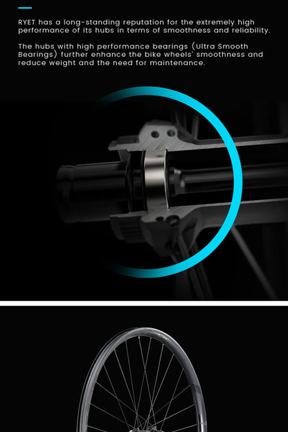 RYET MTB Carbon Hubs  6 Pawls 148MM 10/11/12 Speed Bicycle Hub HG MS XD