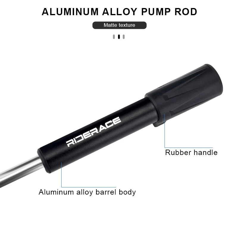 Shock Pump 300PSI Pressure With Gauge Bicycle