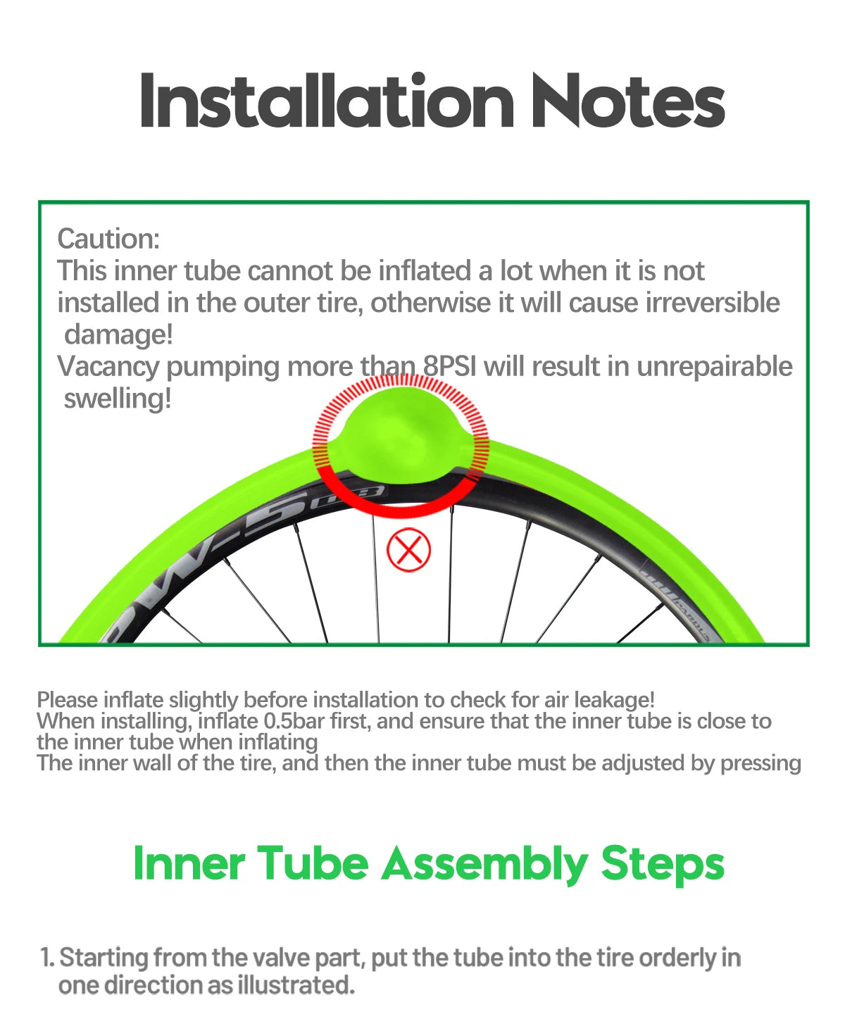 Ultralight Mountain Bike Inner Tube MTB 26 27.5 29 Inches Bicycle TPU Tire 45mm Metal French Presta Valve Anti-Oxidation CYCLAMI