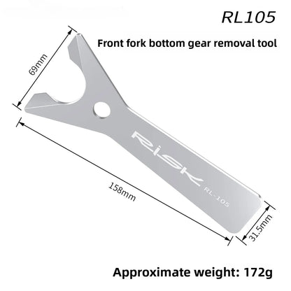 Bicycle Fork Headset Disassembly Tool Mountain Road Bike Bottom Race Removal Bottom Plug Remover Repair Service Tool